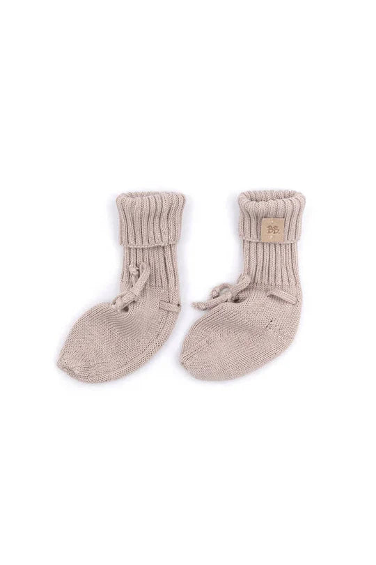 V2461 BAMBOOM - BABBUCCE KNITTED - CAMMELLO