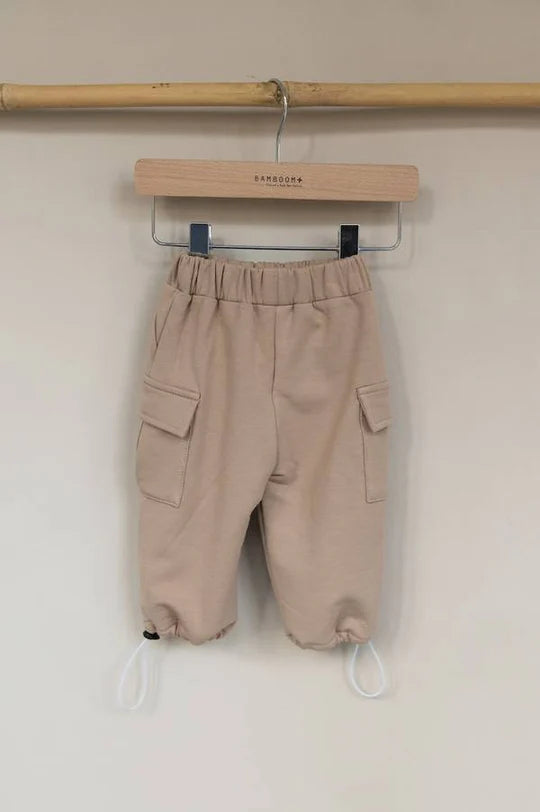 V2588 BAMBOOM PANTALONI CARGO COMFY - CAMMELLO