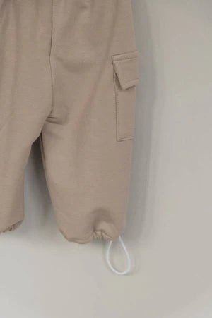 V2588 BAMBOOM PANTALONI CARGO COMFY - CAMMELLO