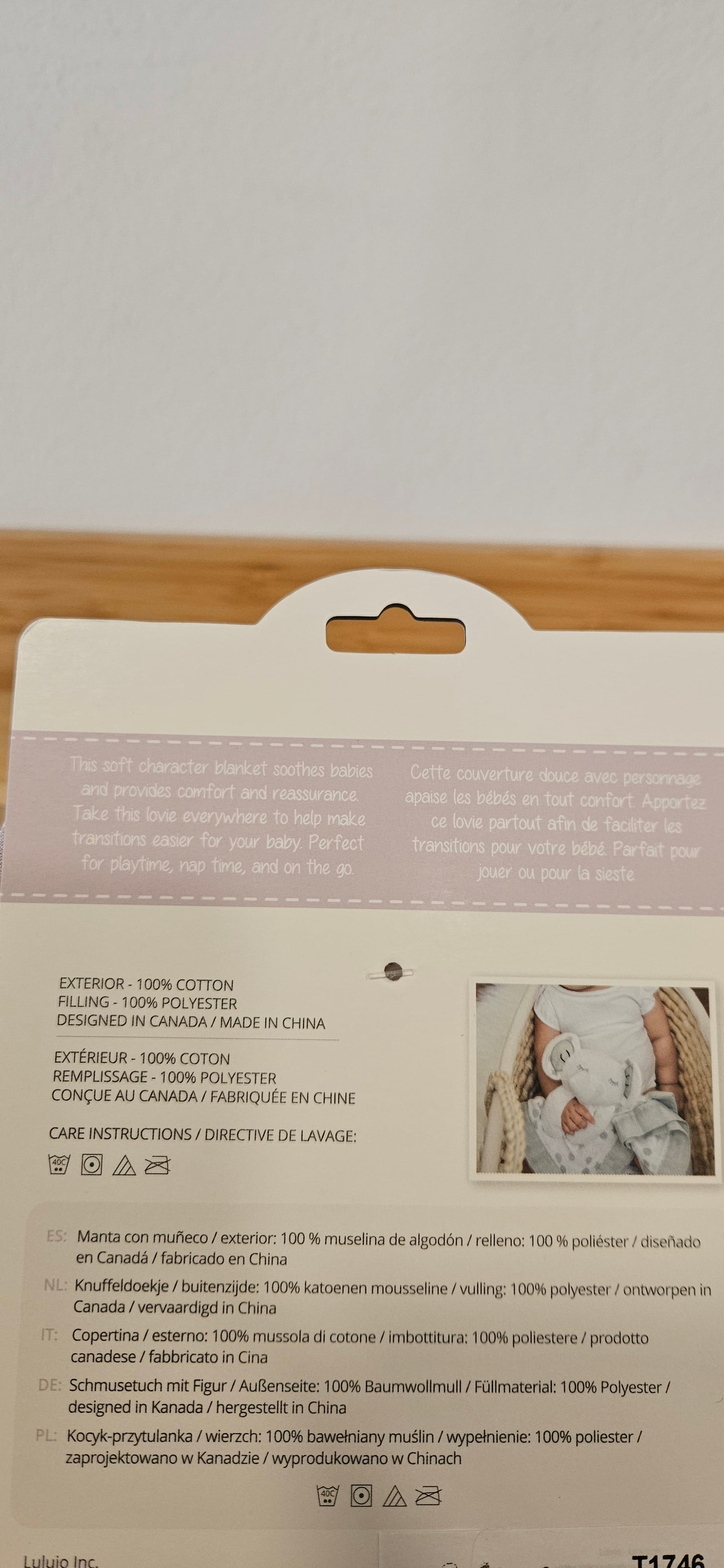 LULUJO Doudou 100% mussola cotone - unicorno