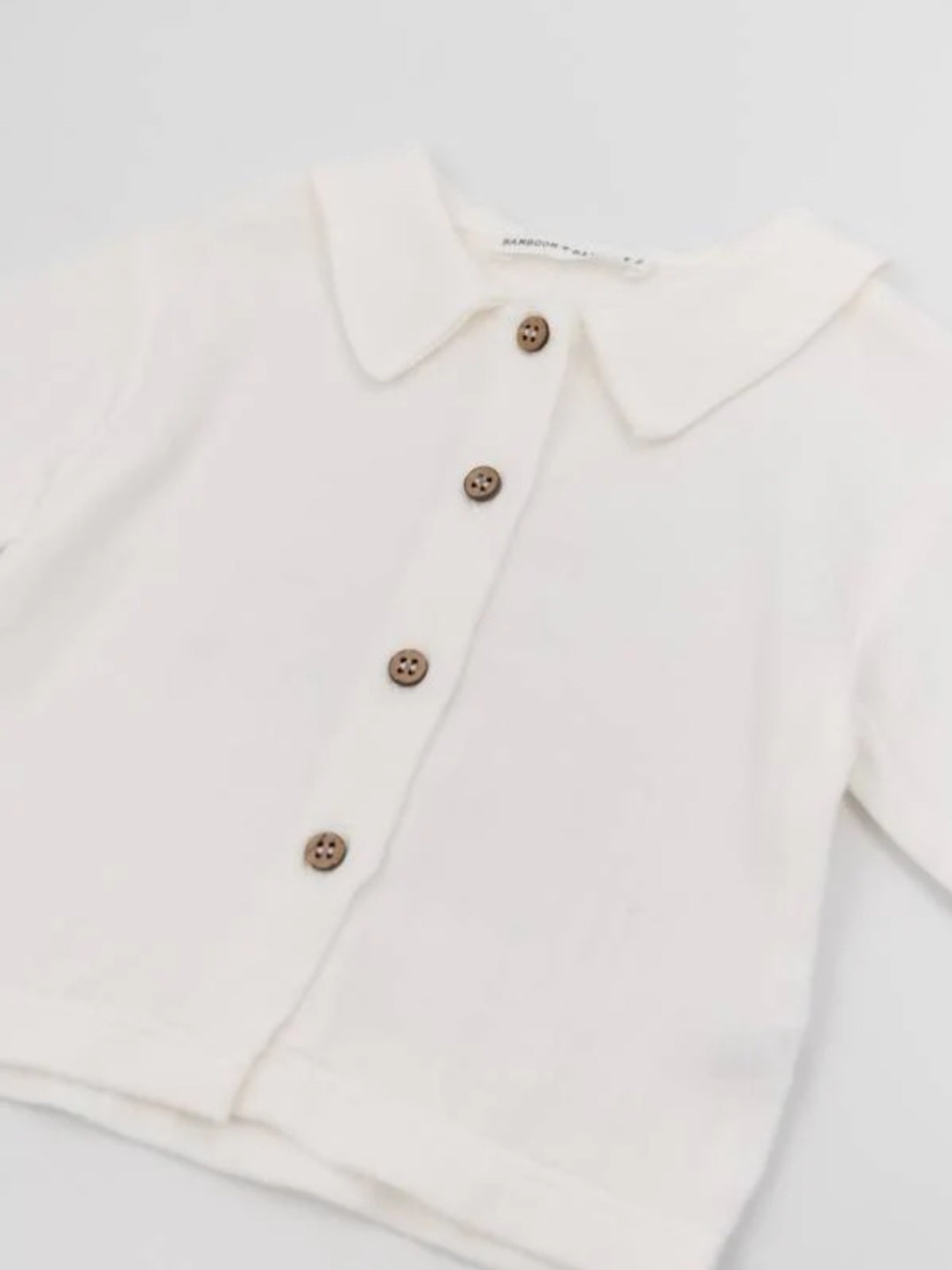 BAMBOOM Camicia maniche corte - offwhite