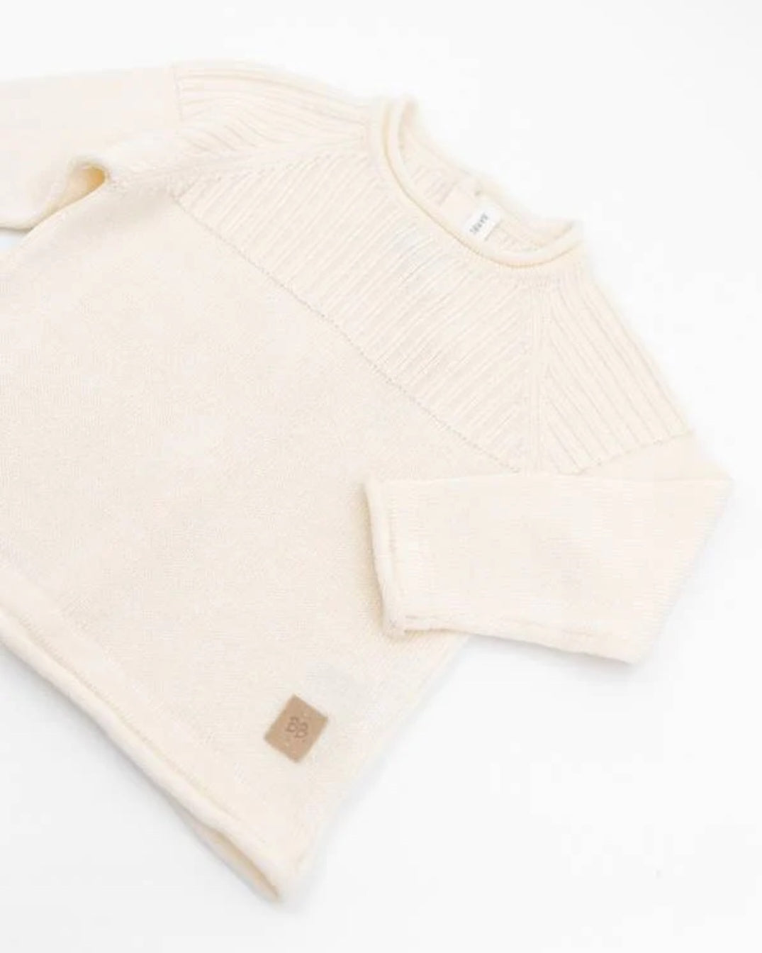 BAMBOOM Completo knitted costine lungo - bianco