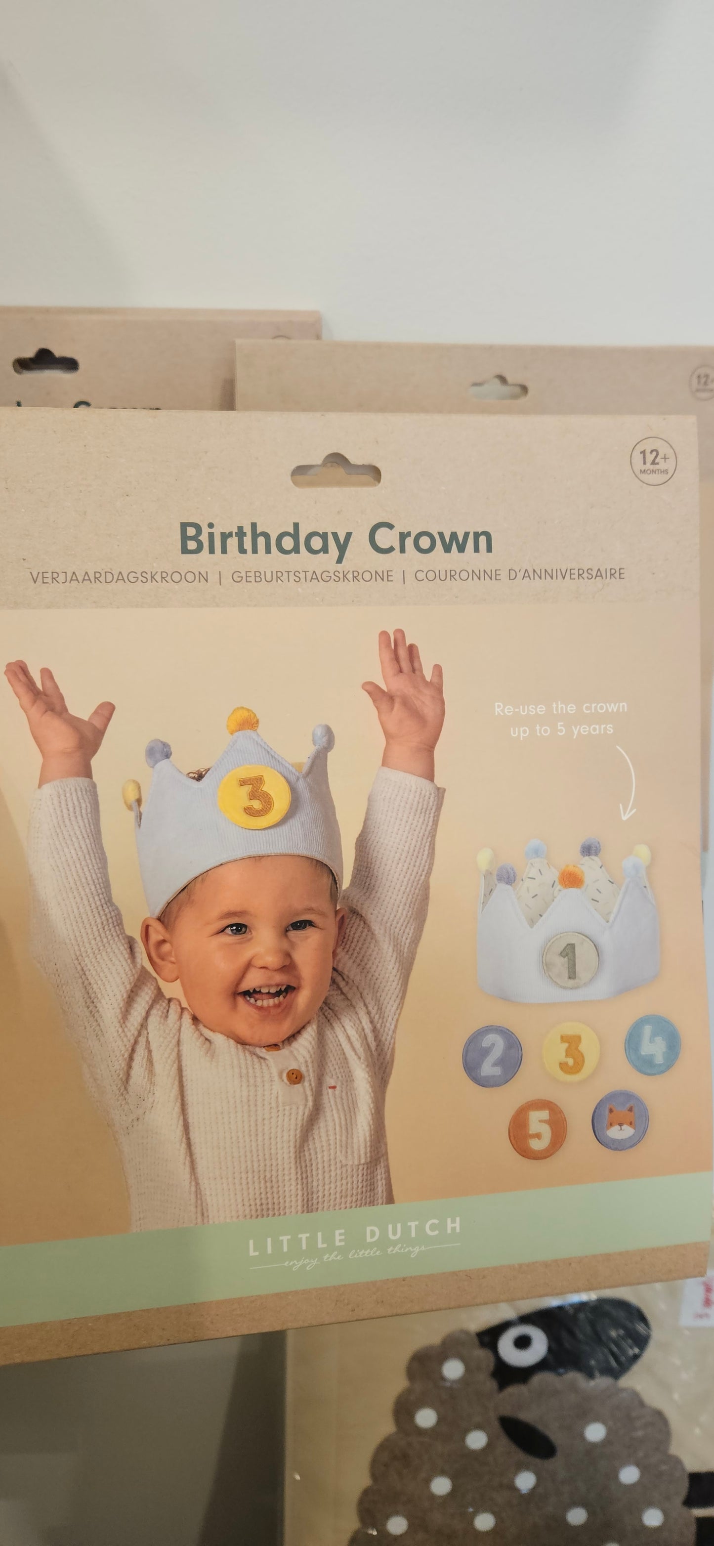 V2779 LITTLE DUTCH - CORONA COMPLEANNO AZZURRA