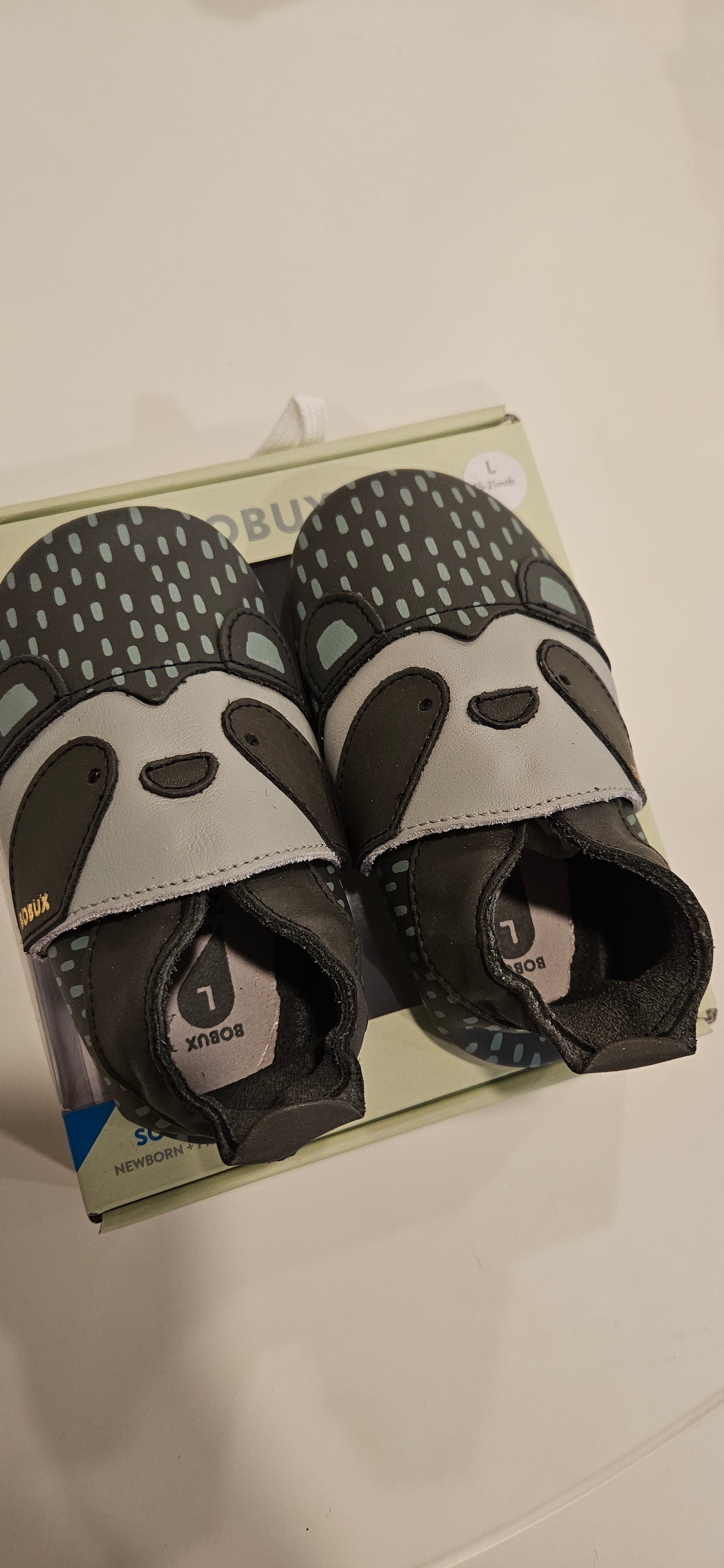 BOBUX Soft Sole - rascal charcoal