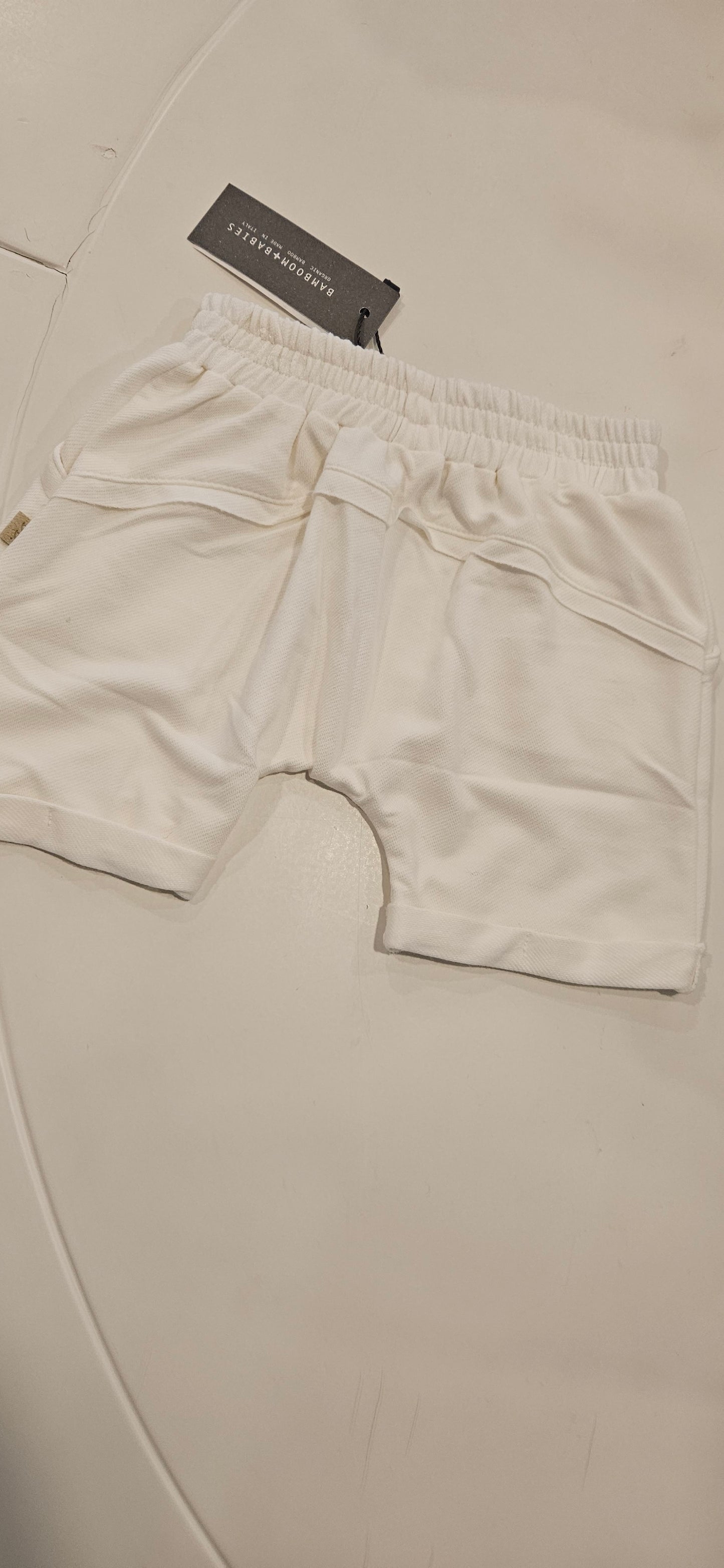 BAMBOOM Pants bermuda - offwhite