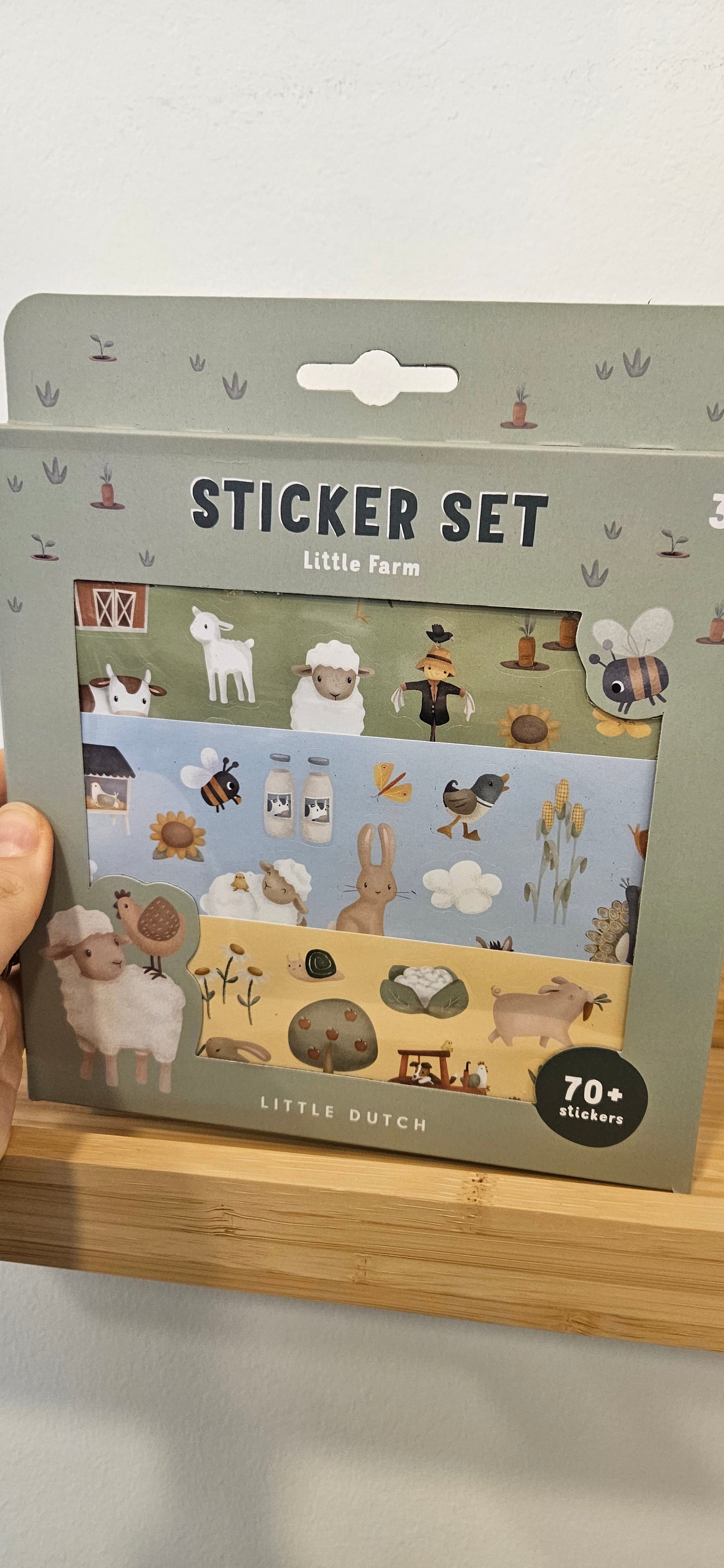 LITTLE DUTCH Set 70 stickers - Little Farm