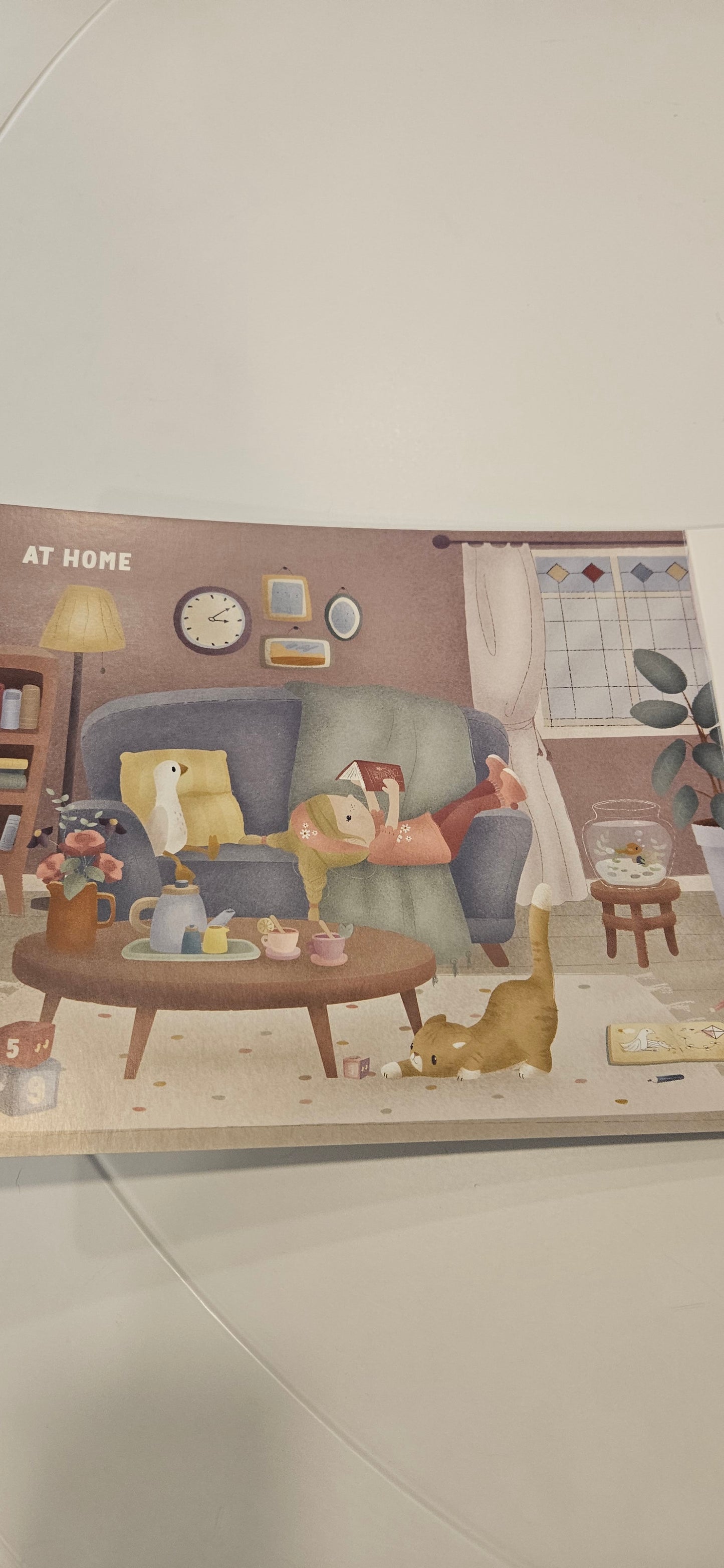 V1001 LITTLE DUTCH - LIBRO NOMENCLATURA AMBIENTI CASA IN INGLESE