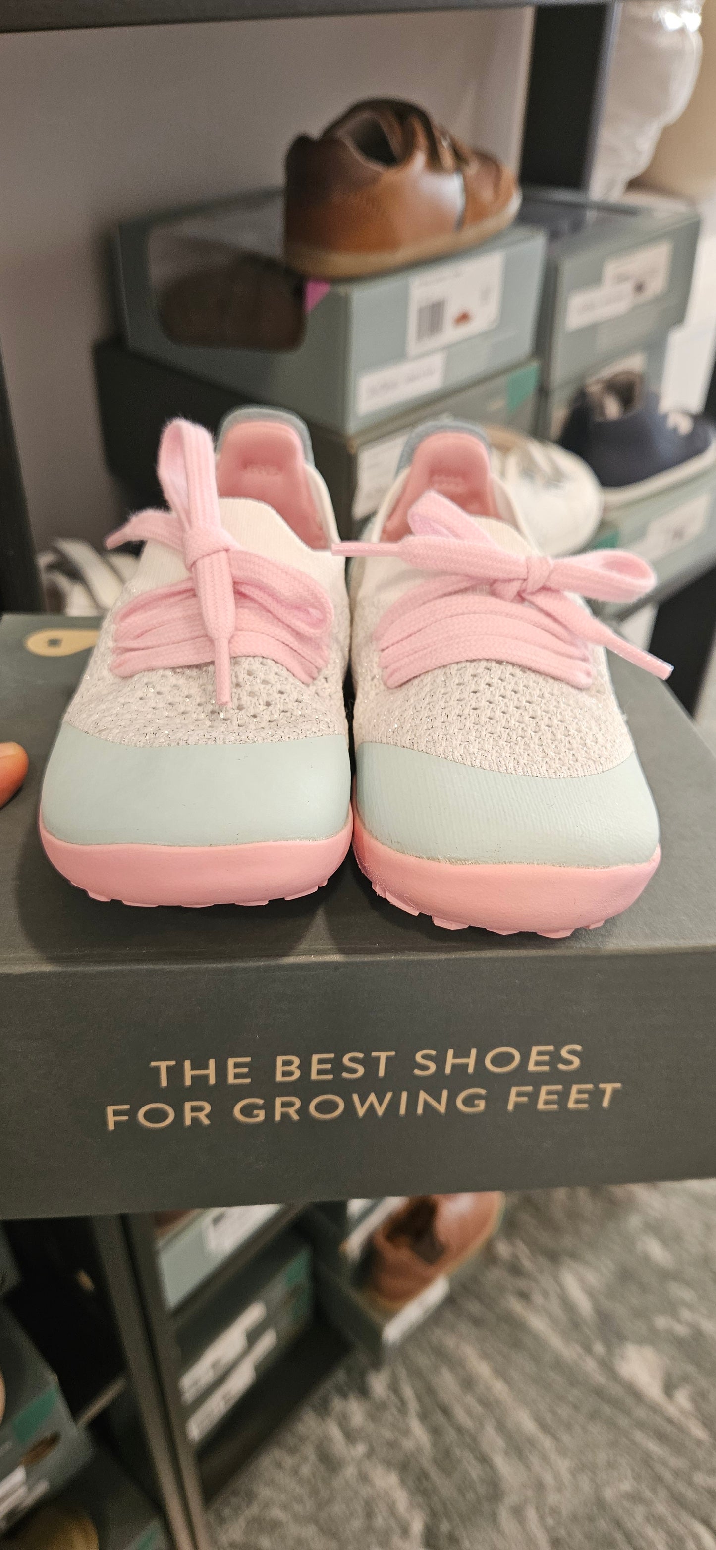 V070 BOBUX I WALK PLAY KNIT MIST+WHITE
