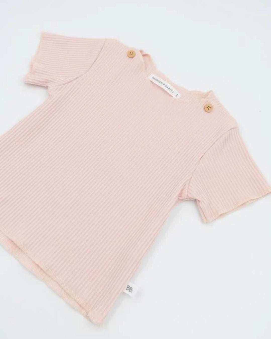 BAMBOOM Completo corto 2pz pure - rosa