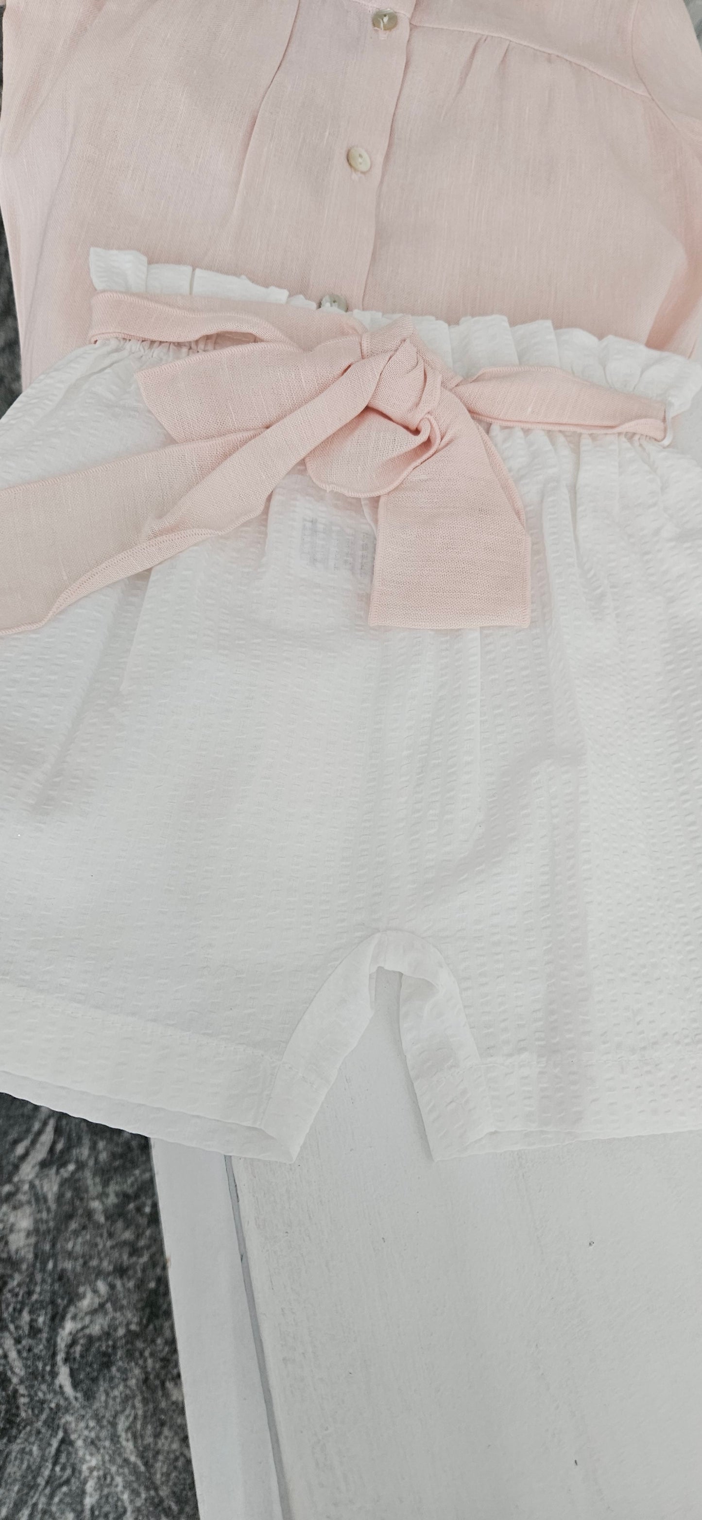 BARCELLINO Completo 2pz in lino