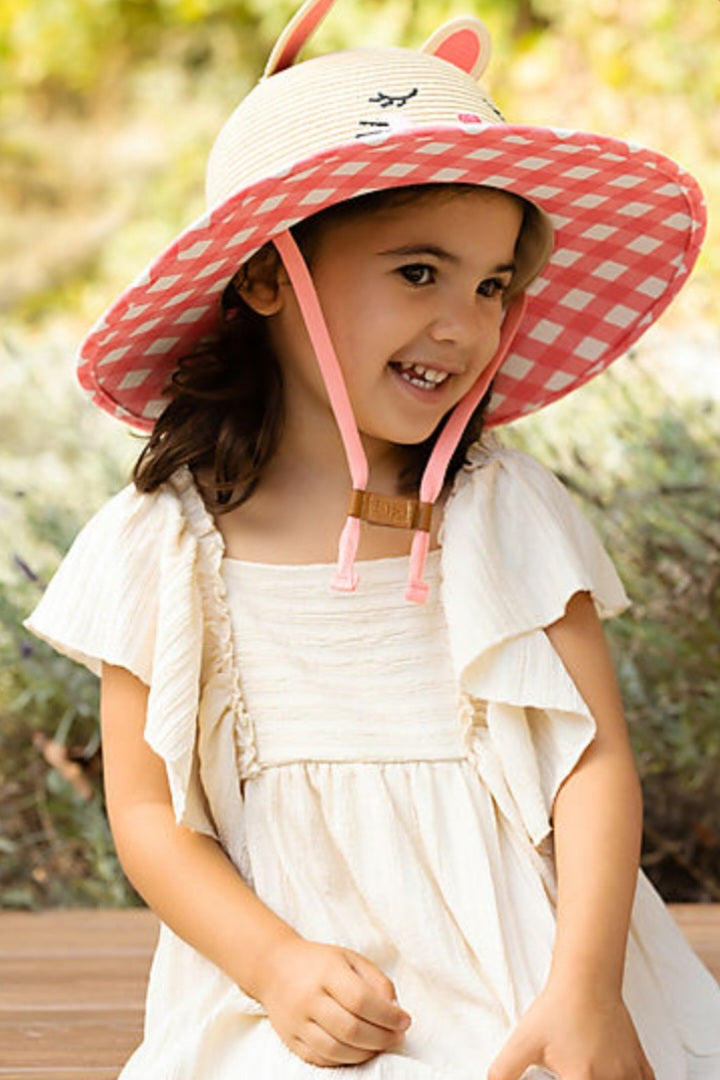FLAPJACKKIDS Cappello di paglia anti-UV SPF 50+ - coniglio