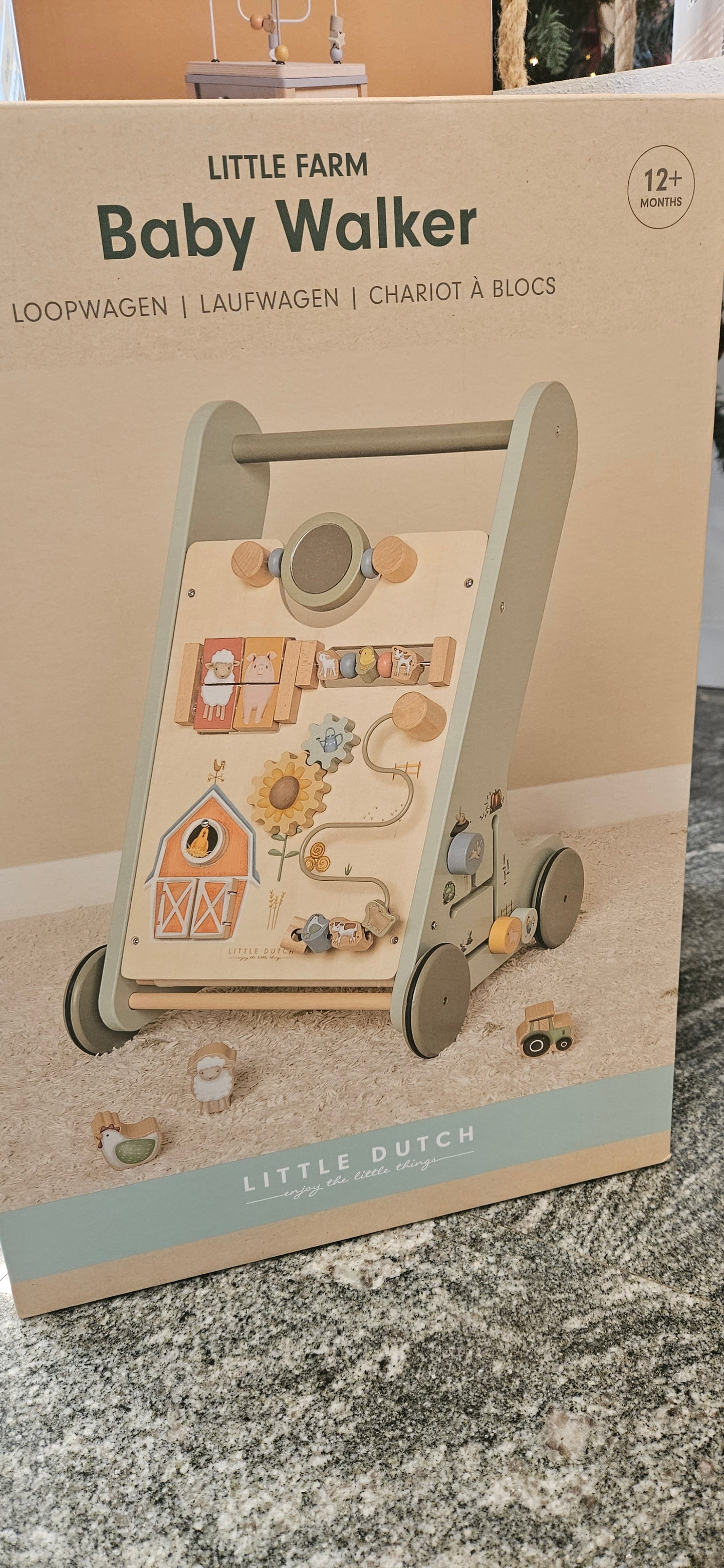 V2788 LITTLE DUTCH - BABY WALKER LITTLE FARM