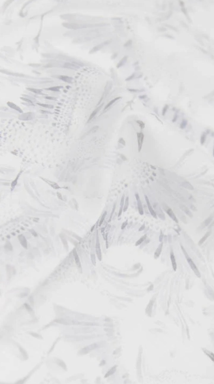 BAMBOOM Lenzuolo lettino+federa - swans