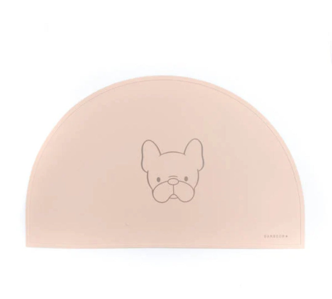 BAMBOOM Tovaglietta silicone - rosa