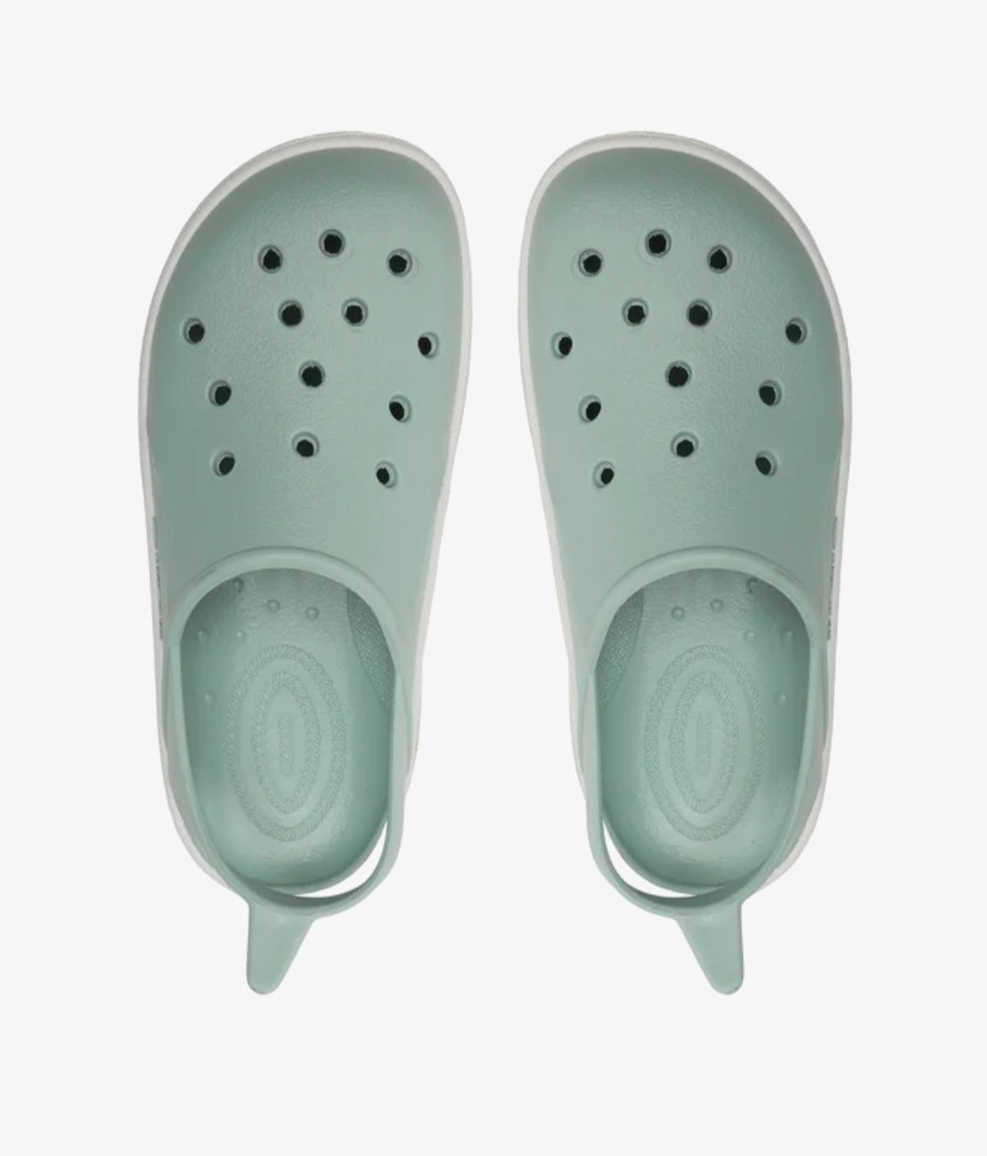 BOATILUS Cloggy - pastel green/white