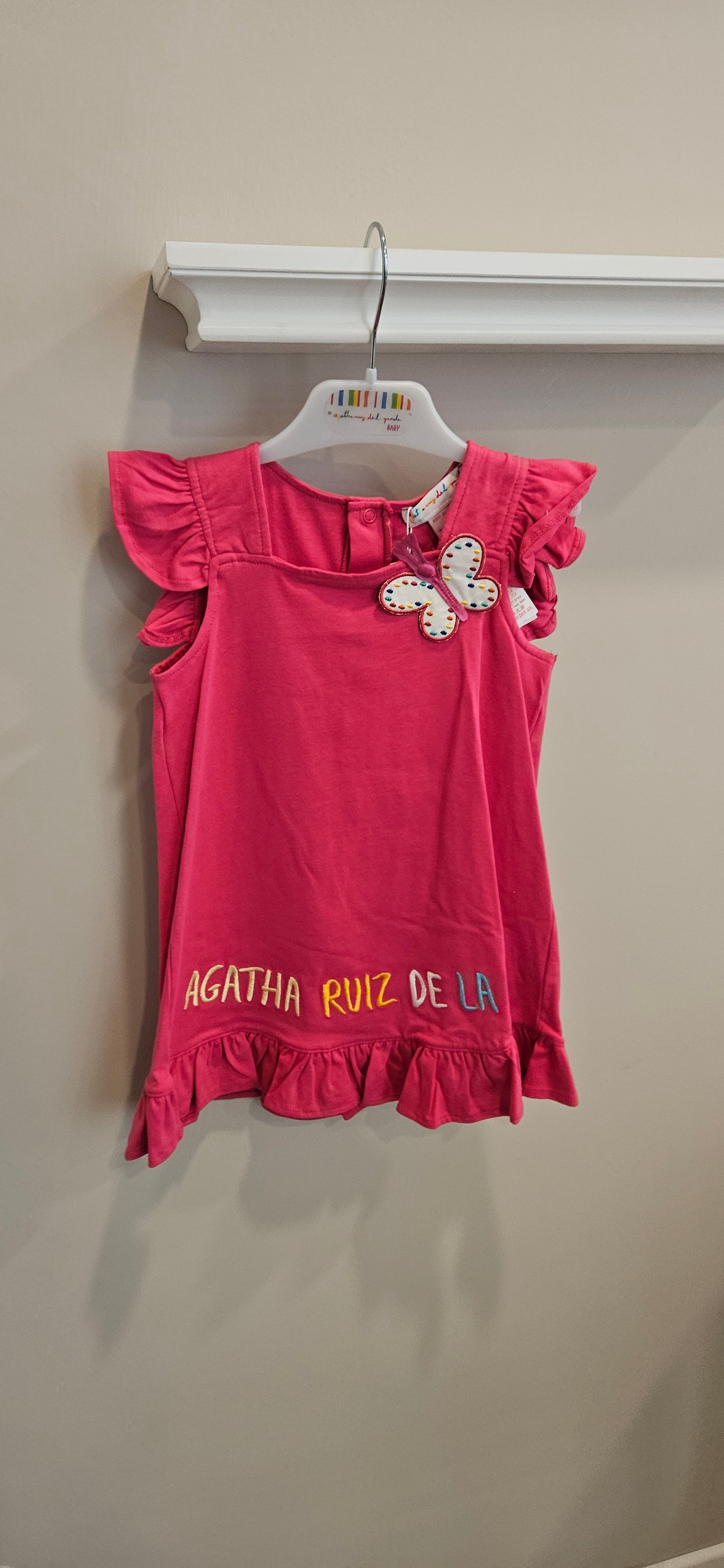 AGATHA RUIZ DE LA PRADA Vestito - butterfly fuxia