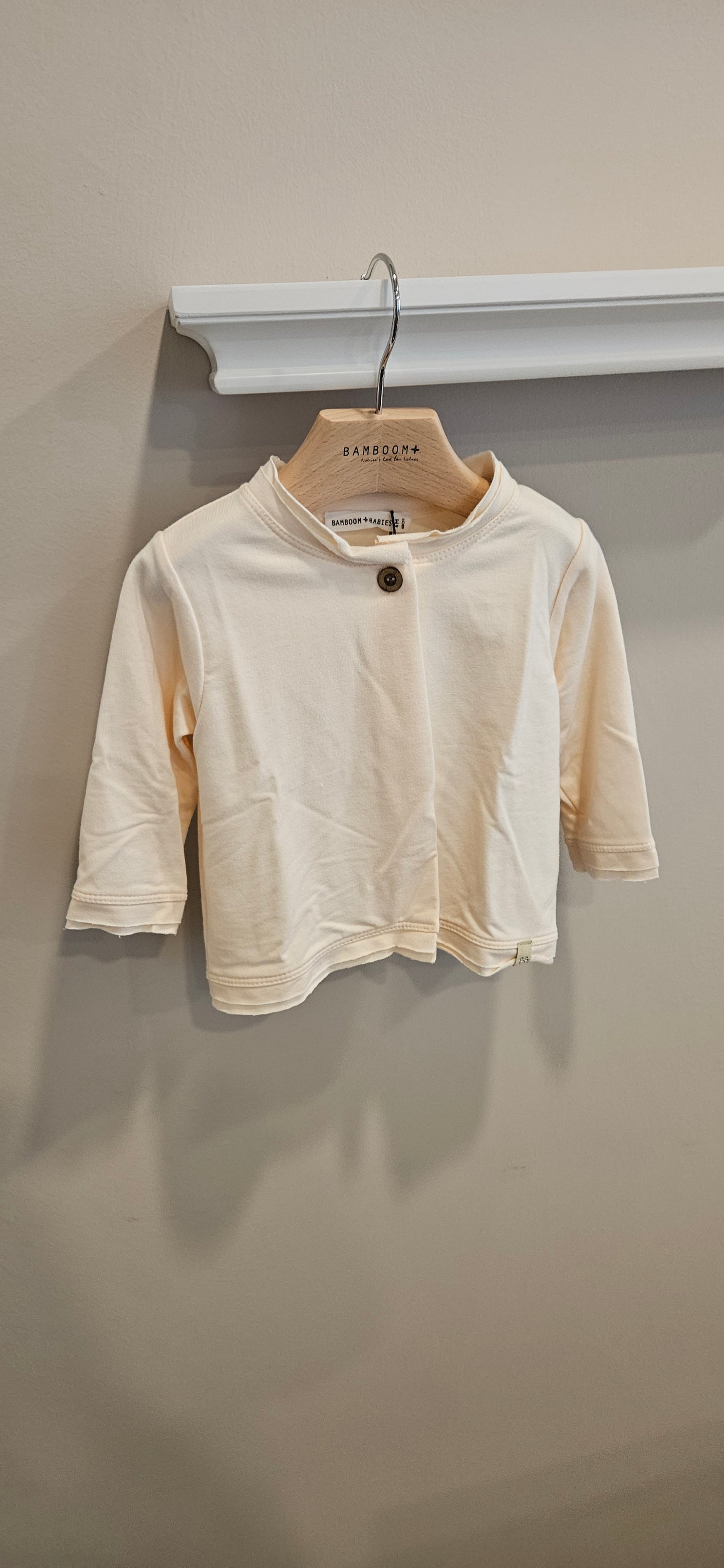 BAMBOOM Cardigan moletone - water peach