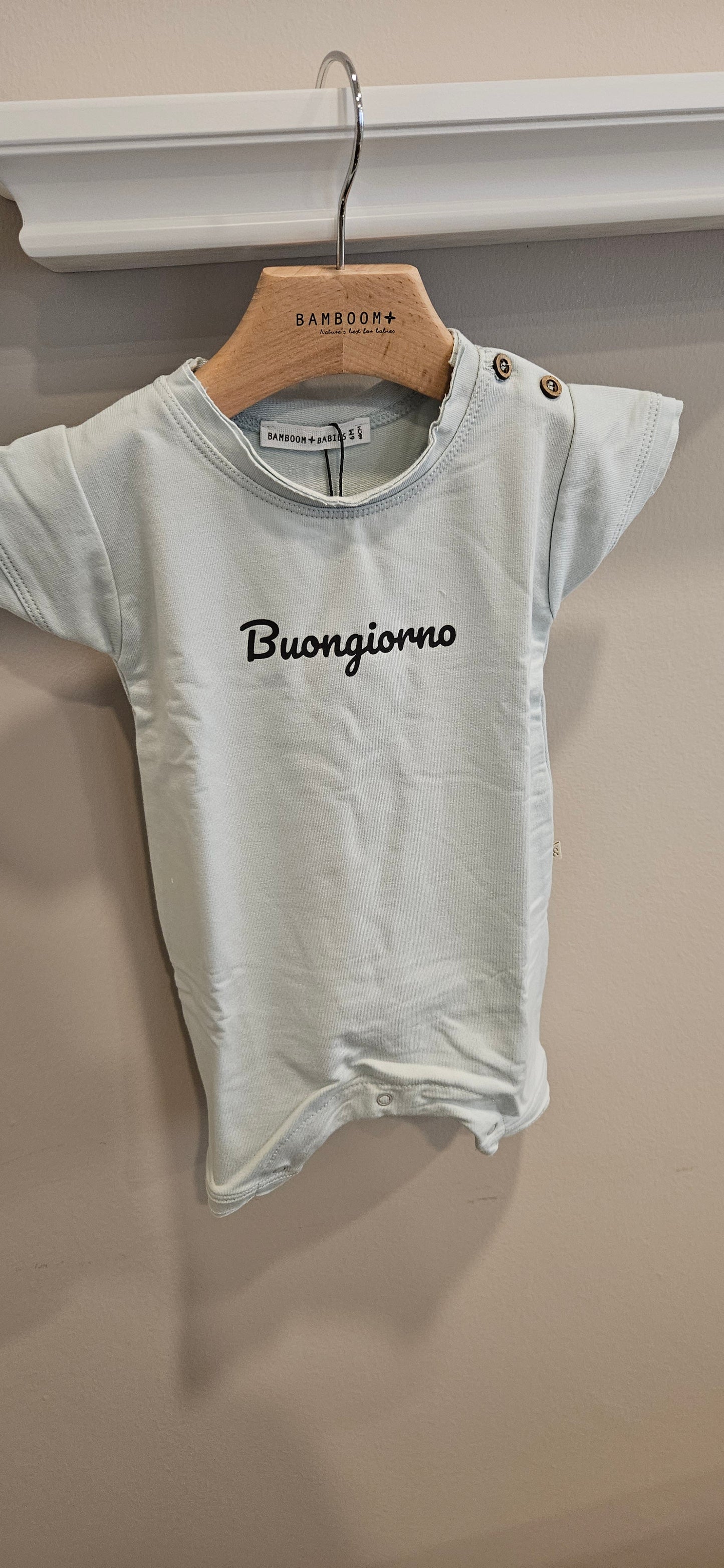 BAMBOOM Tutina estiva con stampa - water petrol