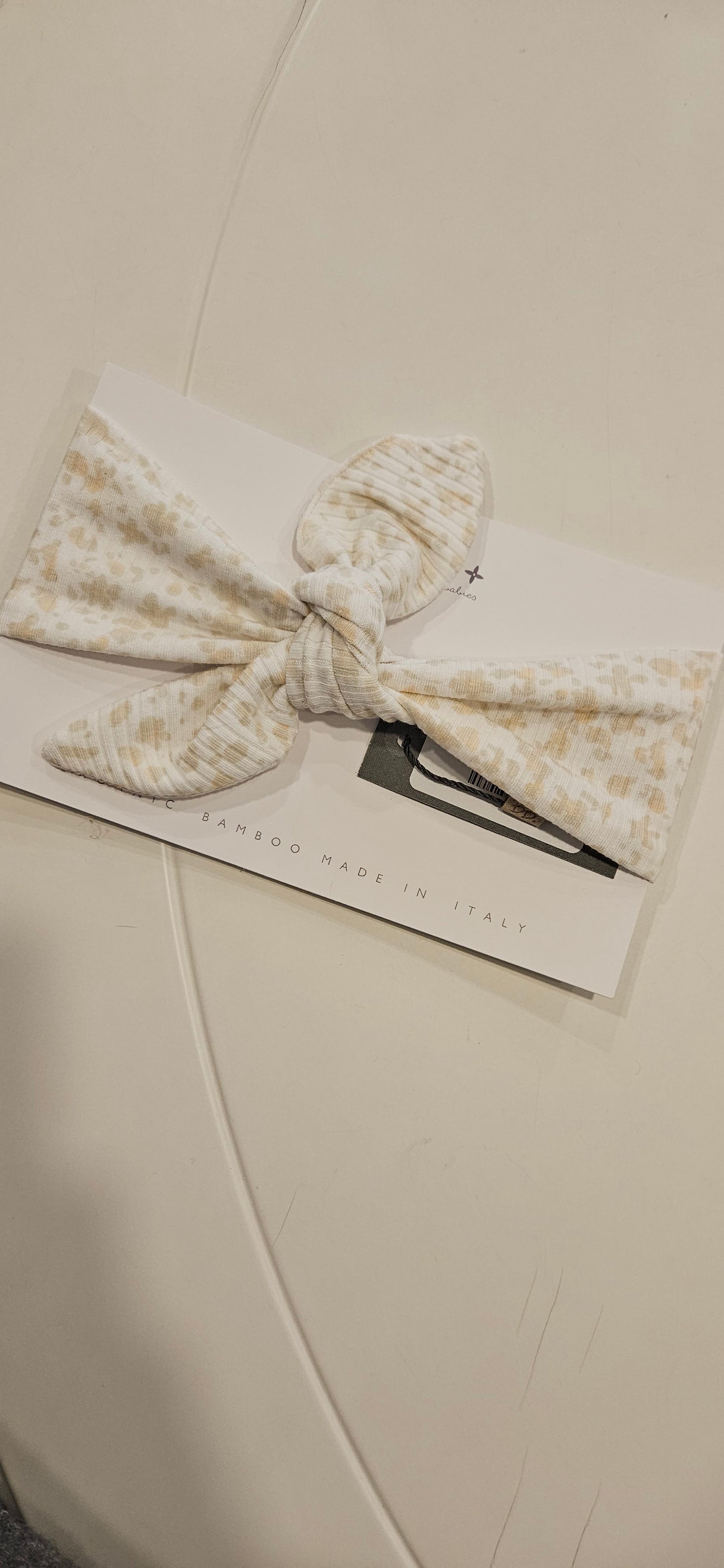 BAMBOOM Fascia capelli nodo - print petals