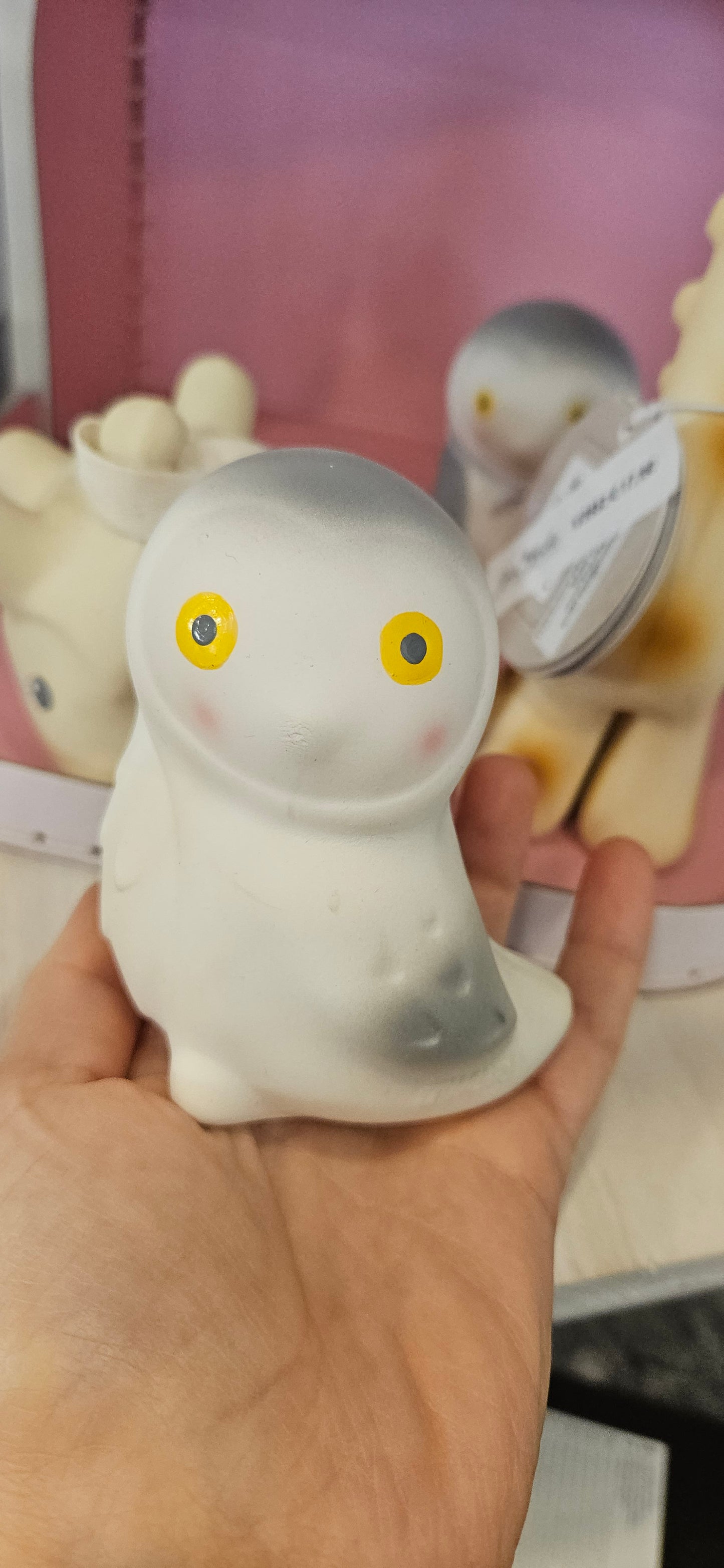 T535 TIKIRI - MASSAGGIAGENGIVE/SONAGLIO/GIOCO DA BAGNO GUFO DELLE NEVI