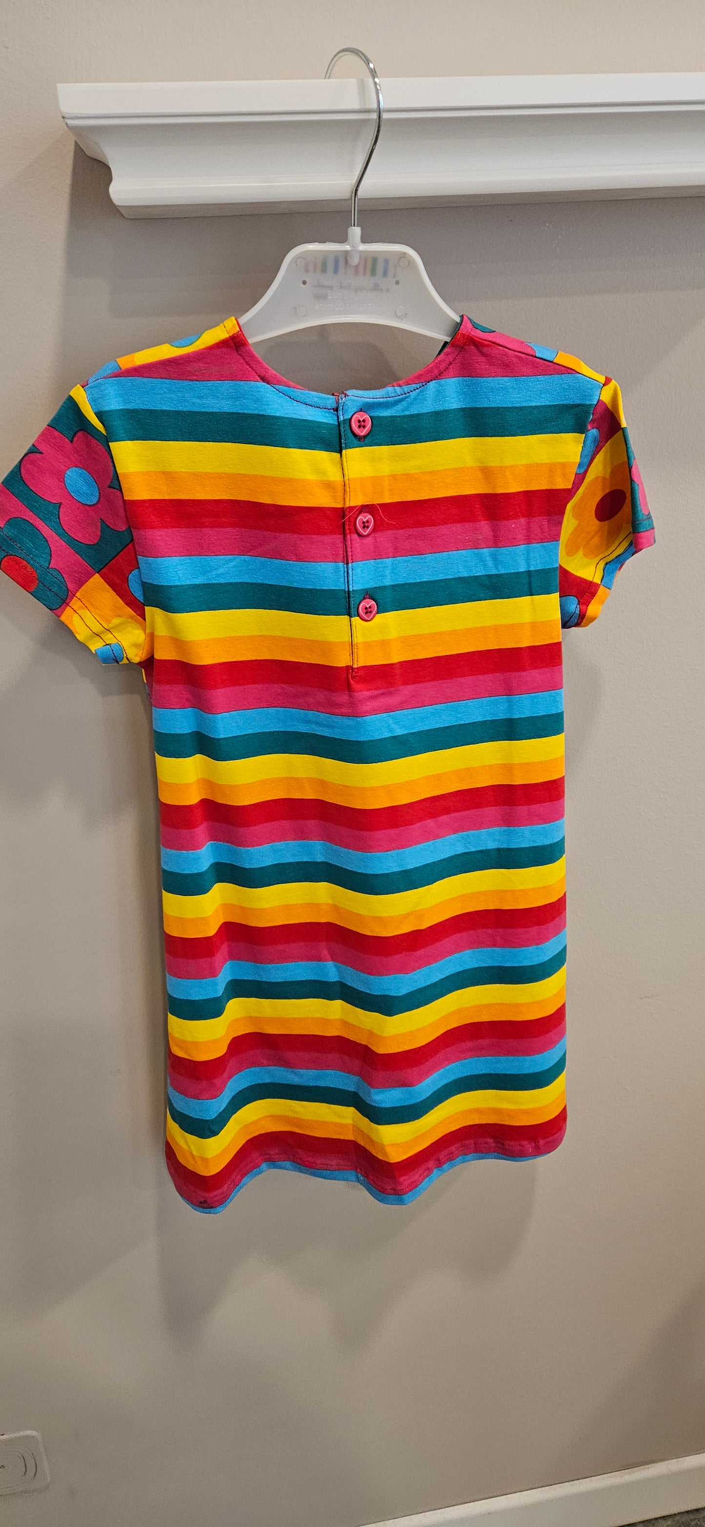 AGATHA RUIZ DE LA PRADA Vestito - flower and stripe