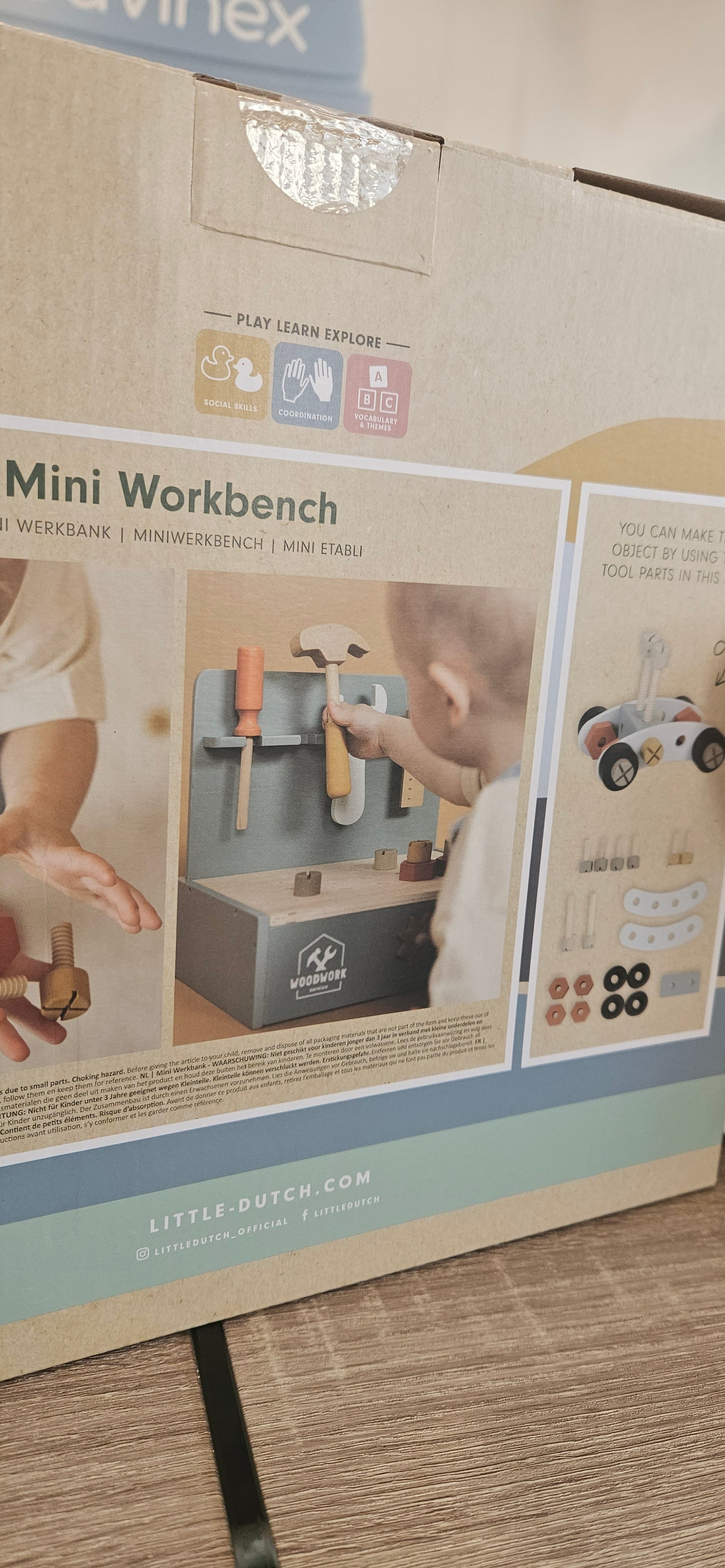 V2795 LITTLE DUTCH - MINI BANCO DA LAVORO