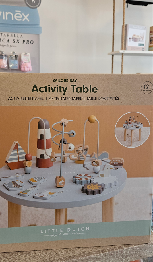 V2766 LITTLE DUTCH  - ACTIVITY TABLE SAILOR BAY