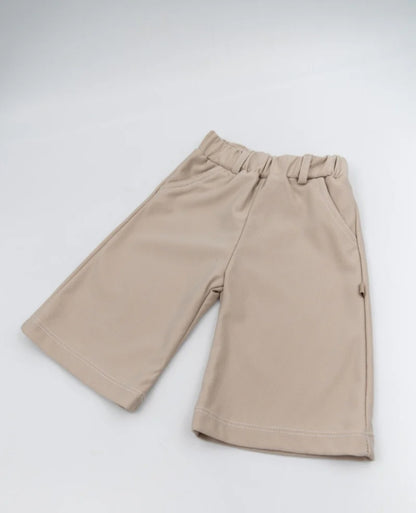 BAMBOOM Pants jeans palazzo - sand