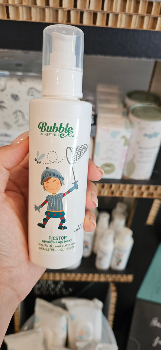 T685 - BUBBLE PICSTOP BIMBO - PROTEZIONE NATURALE CONTRO LE PUNTURE DI INSETTI PER I PIÙ PICCOLI