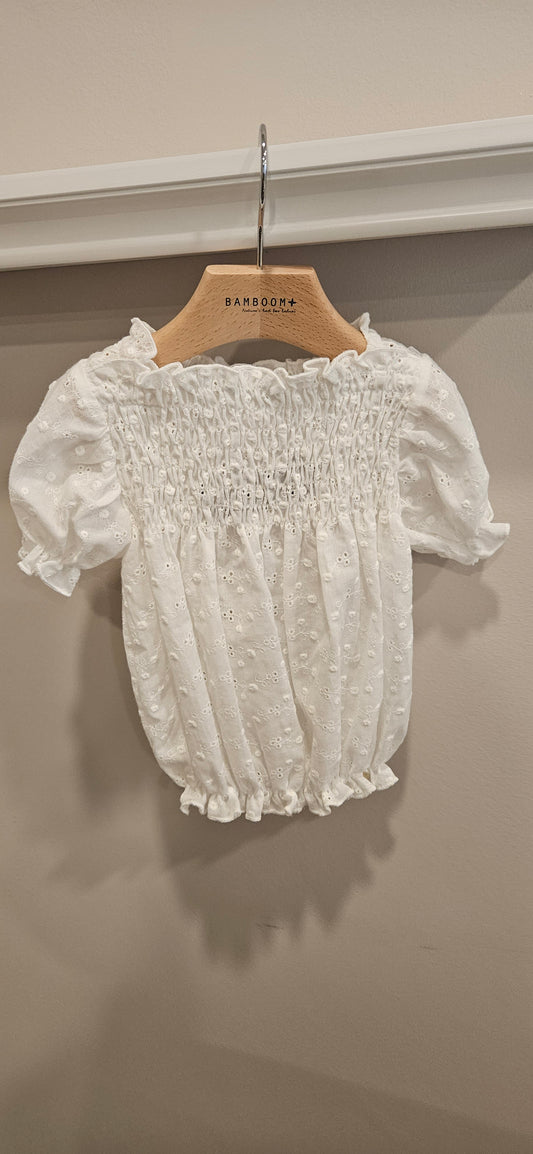 BAMBOOM Vestito sangallo - offwhite