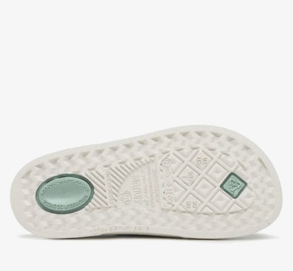 BOATILUS Cloggy - pastel green/white