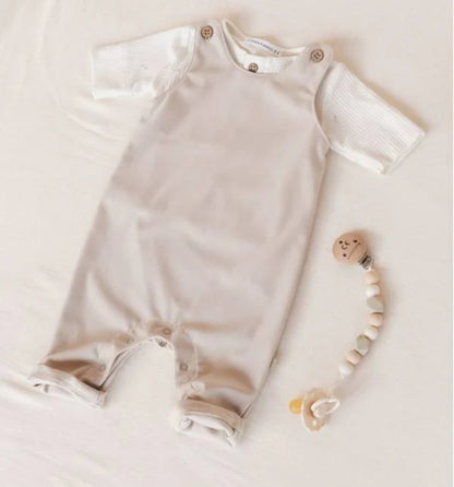 BAMBOOM Salopette jeans - sand