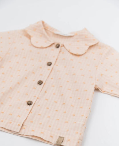 BAMBOOM Camicia collo a fiore - square girl