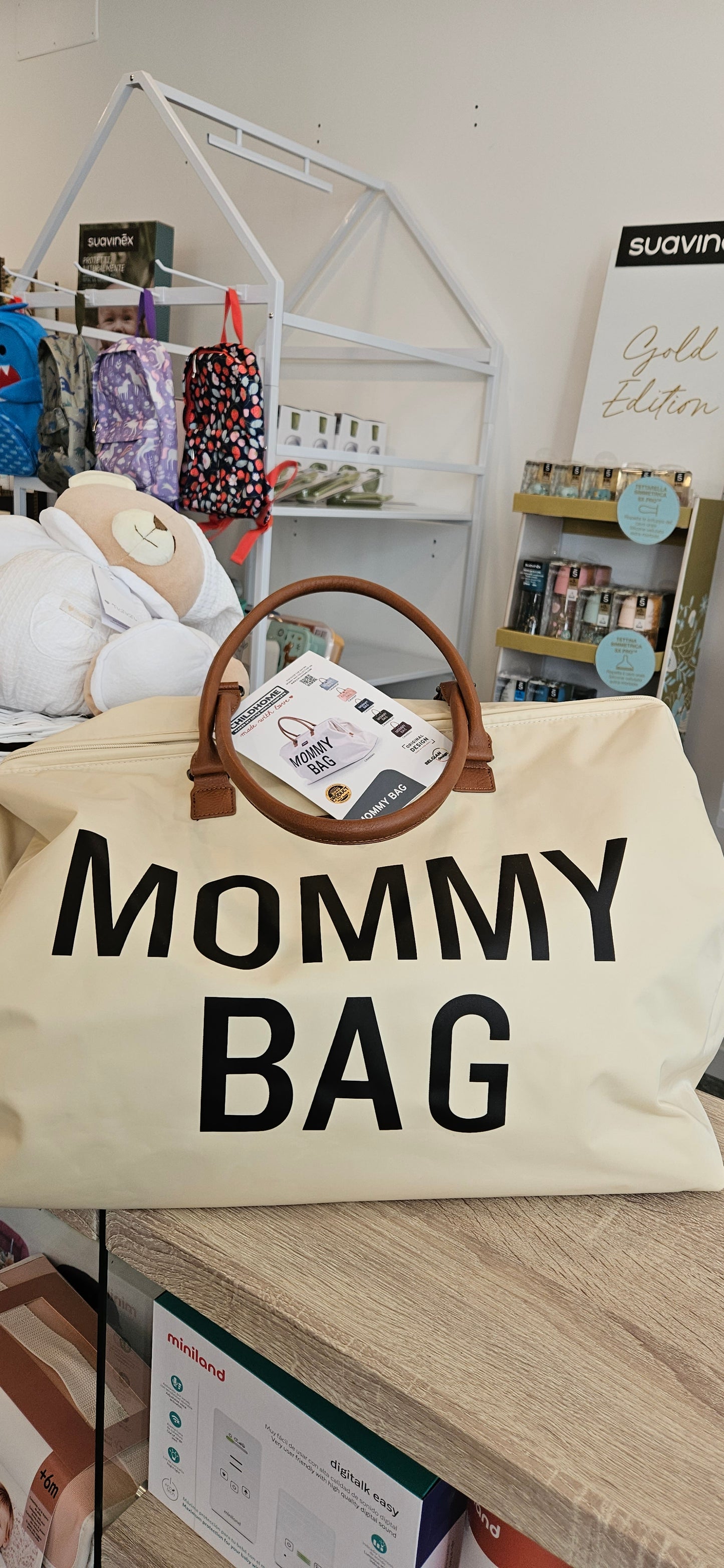 V2232 CHILDHOME MOMMY BAG BEIGE