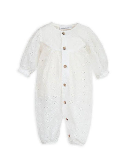 BAMBOOM Tuta bimba - offwhite