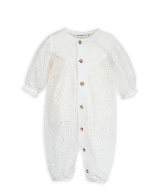 BAMBOOM Tuta bimba - offwhite