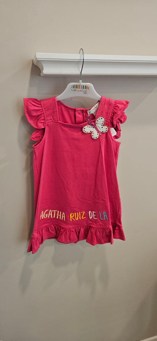 AGATHA RUIZ DE LA PRADA Vestito - butterfly fuxia