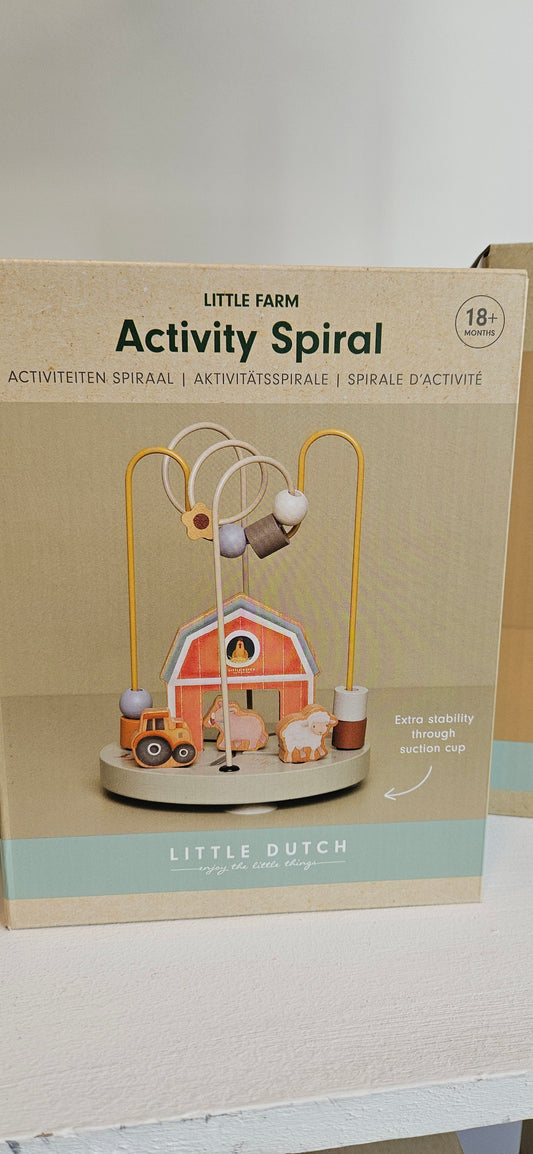 V2738 LITTLE DUTCH  - ACTIVITY SPIRAL LITTLE FARM