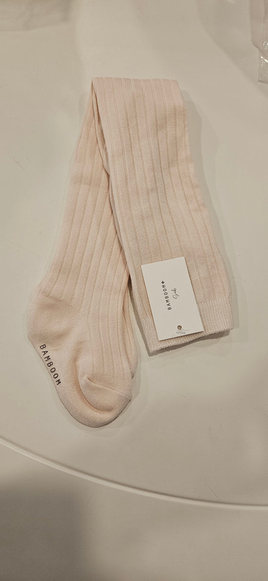BAMBOOM Calzamaglia a coste - water pink