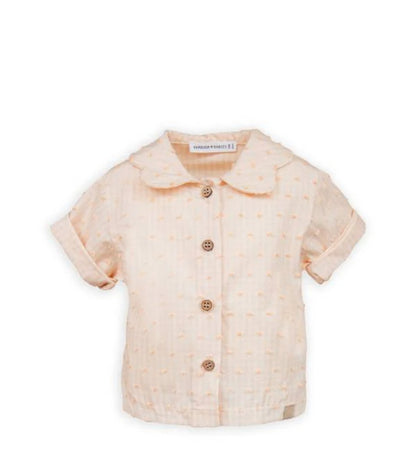 BAMBOOM Camicia collo a fiore - square girl