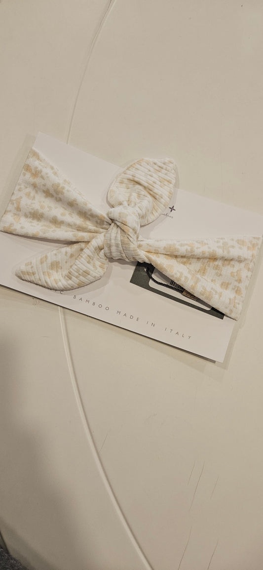 BAMBOOM Fascia capelli nodo - print petals