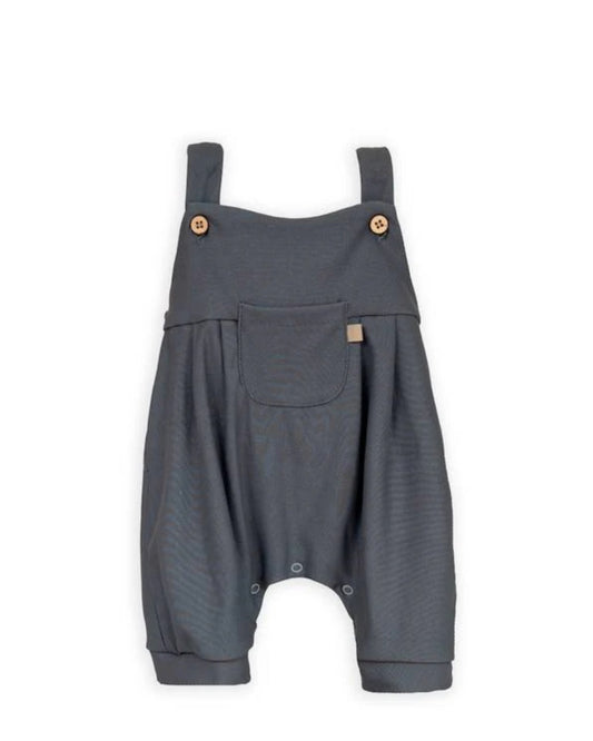 BAMBOOM Salopette corto - blu