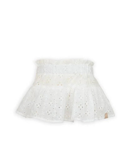 BAMBOOM Completo top + gonna - offwhite